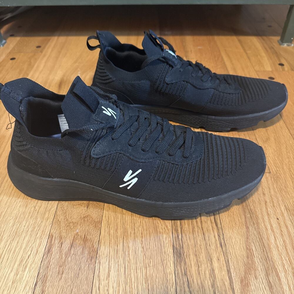 Rival Reign Athleisure Sneakers Mens Sz 13 Black Gray Lace Up Shoes - Picture 2 of 10